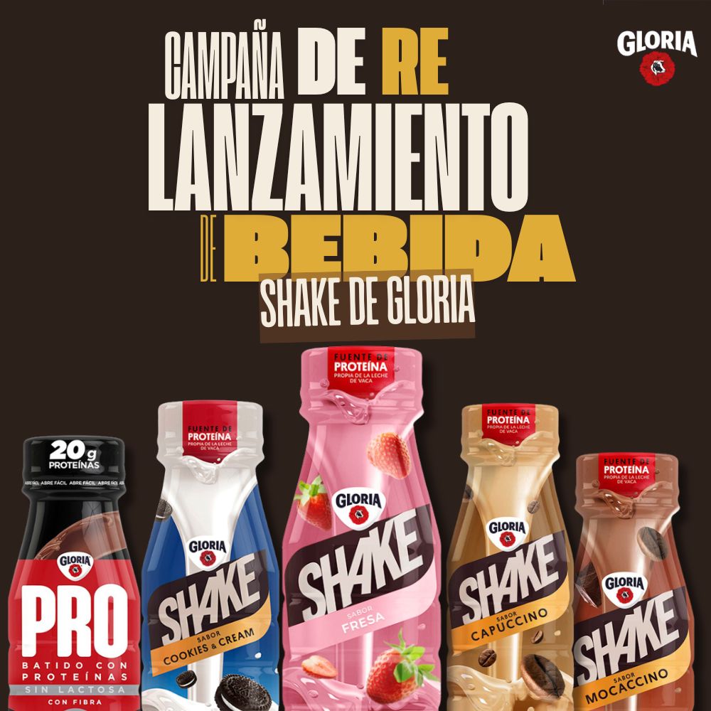 Relanzamiento Shake de Gloria