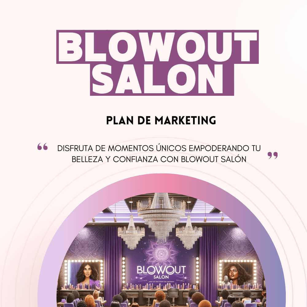 BlowOut Salón: Plan de Marketing