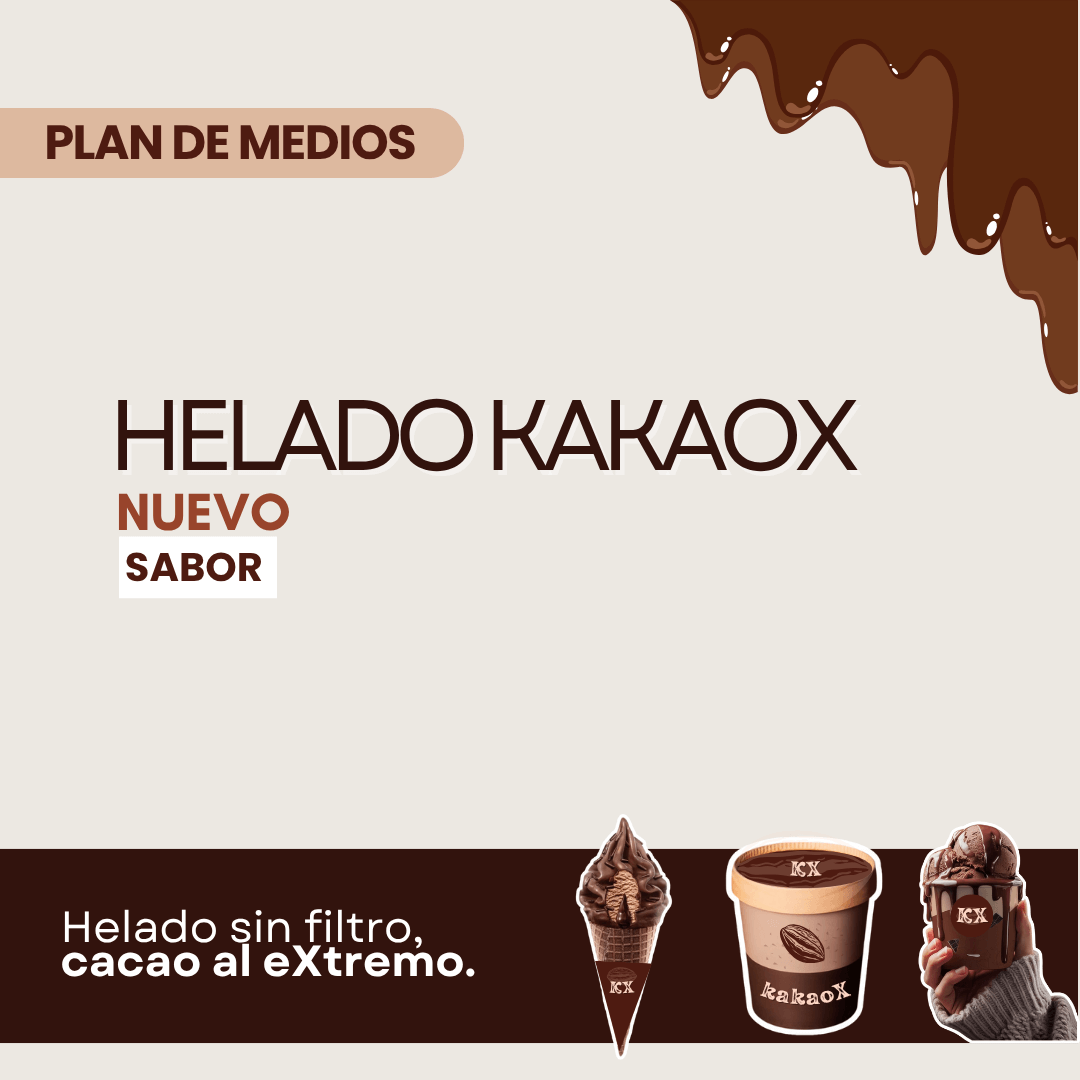 Plan de Medios - Helado Kakaox