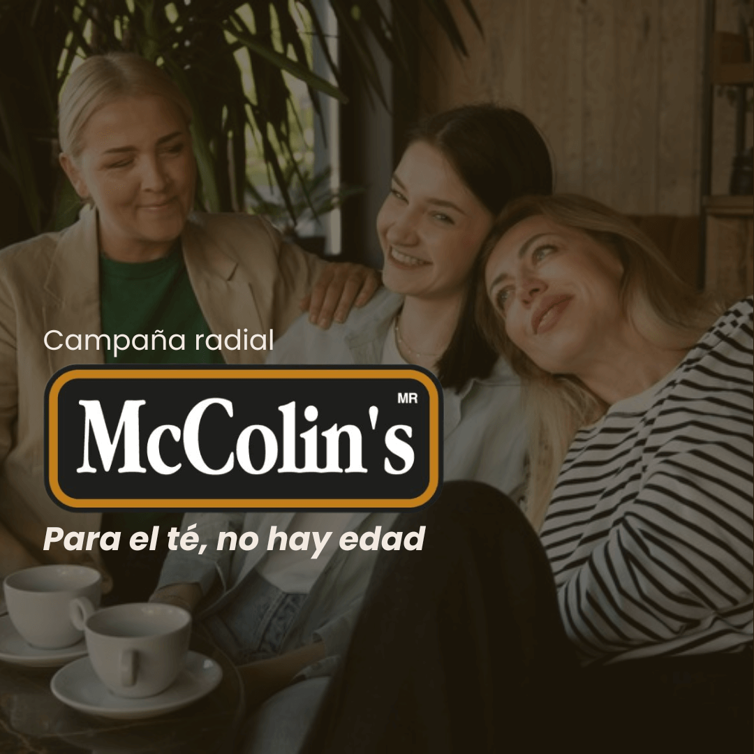 McColin's: Para el té, no hay edad
