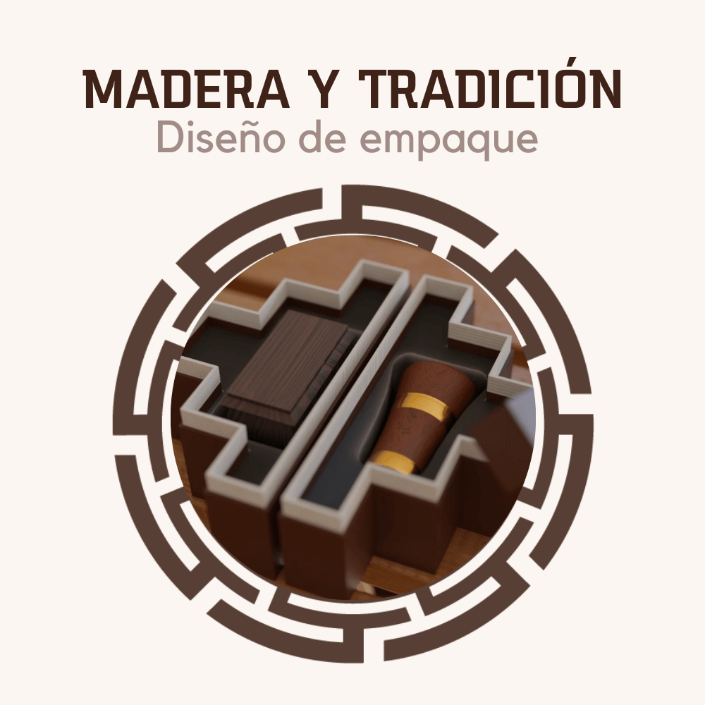 Rediseño de empaque para Madera y Tradición