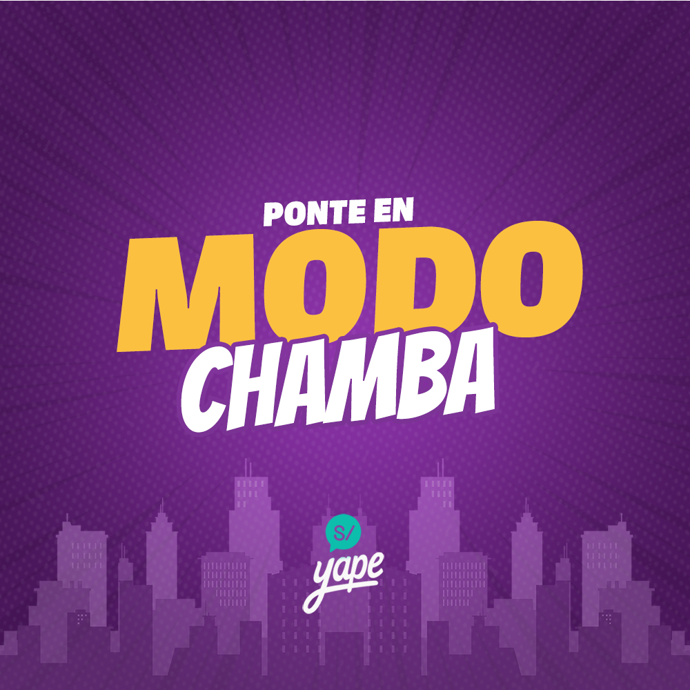Yape: Modo Chamba