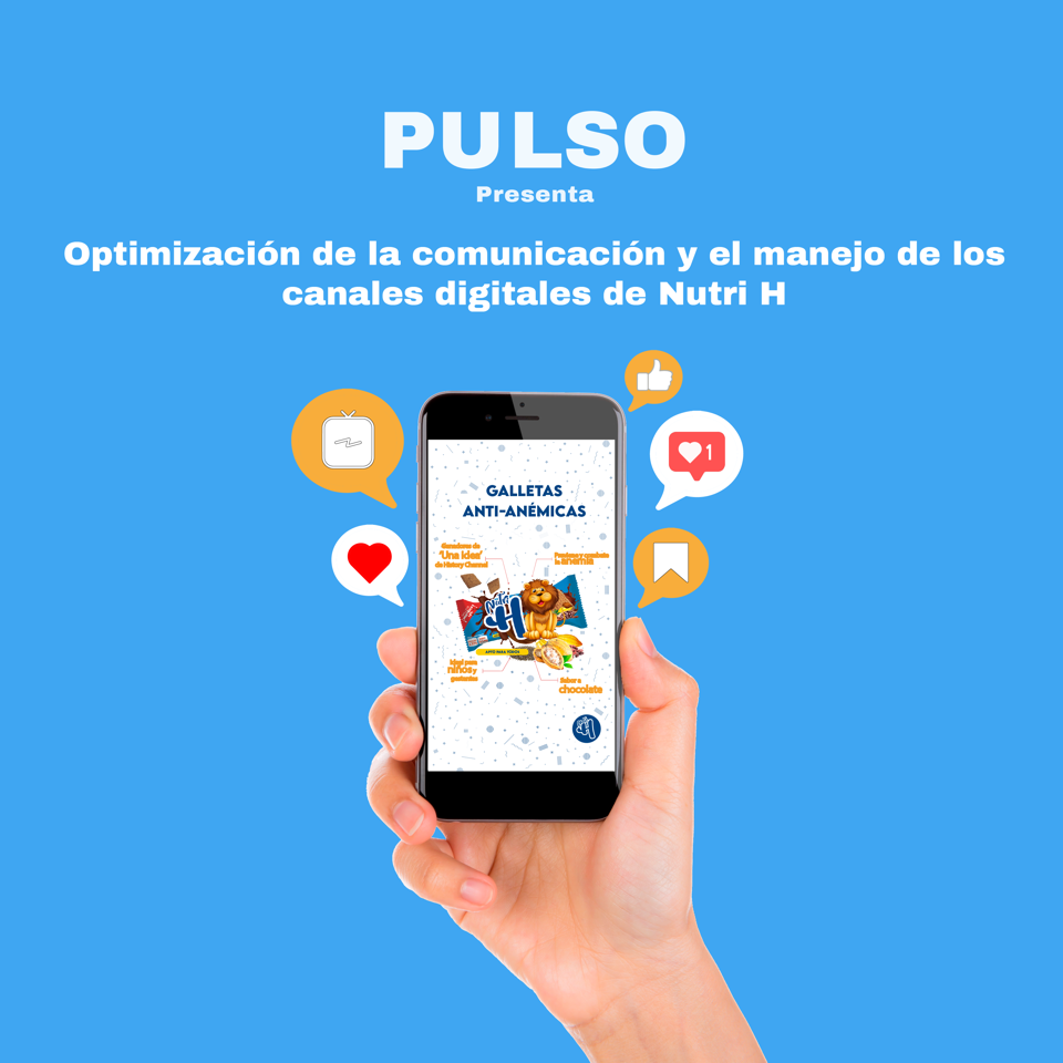 Optimización de la comunicación y el manejo de los canales digitales de Nutri H