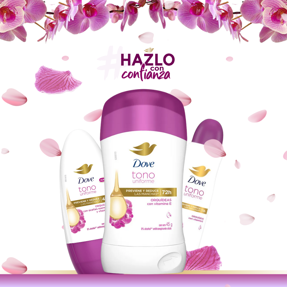 DOVE Orquídeas: Ama tu belleza natural