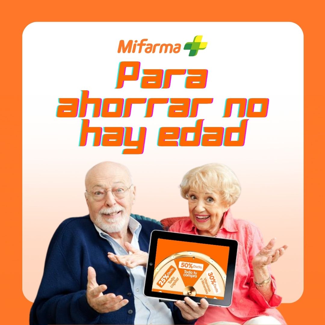 Para ahorrar no hay edad - Campaña Mifarma