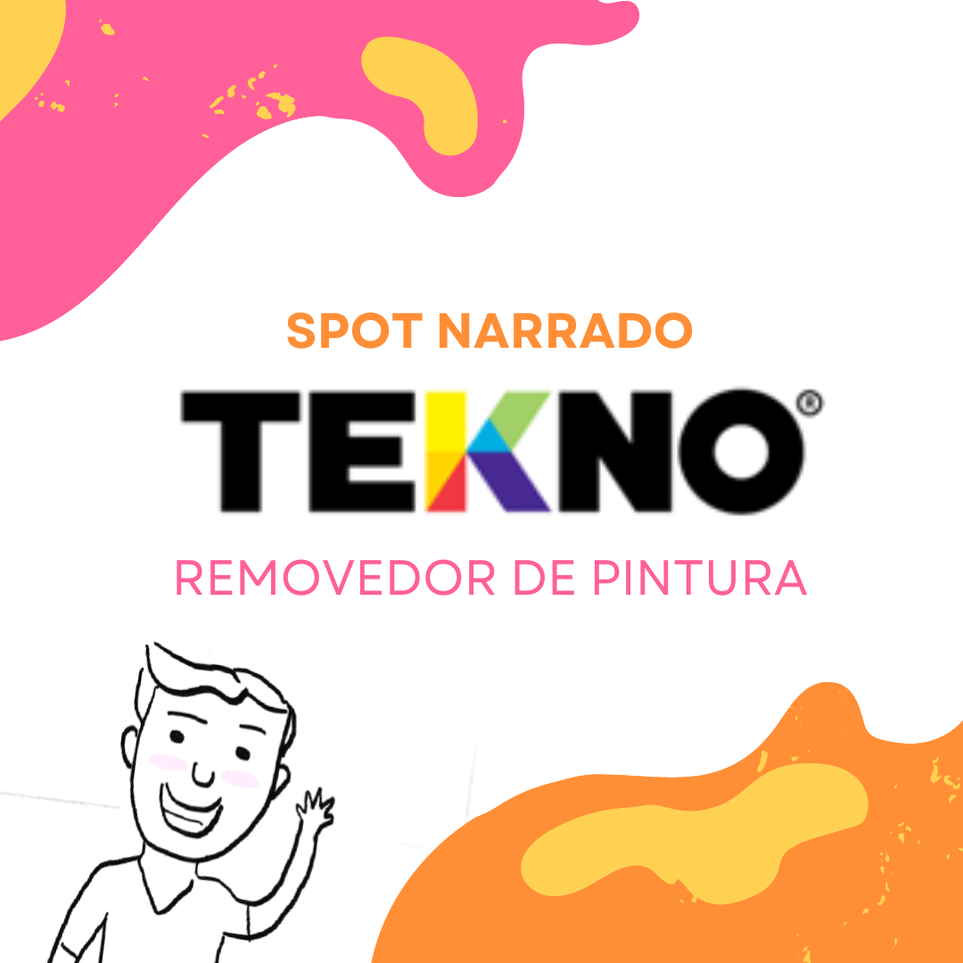 Spot Narrado TEKNO: Removedor de pintura