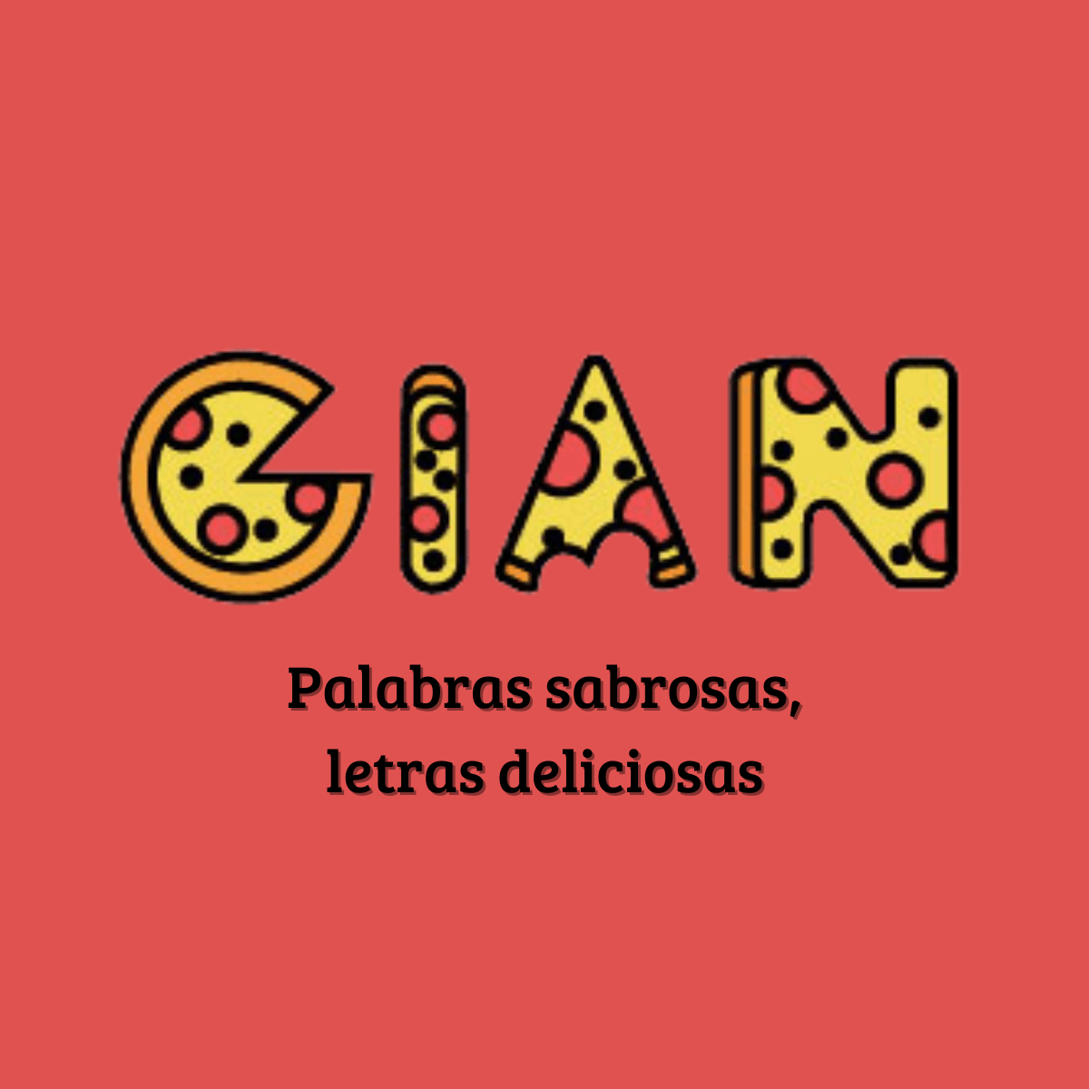 Alfabeto personal: PIZZA