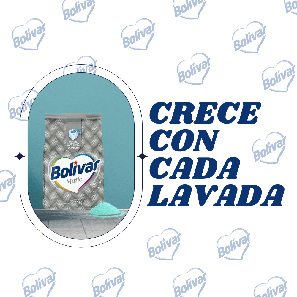 BOLIVAR: Crece con cada lavada