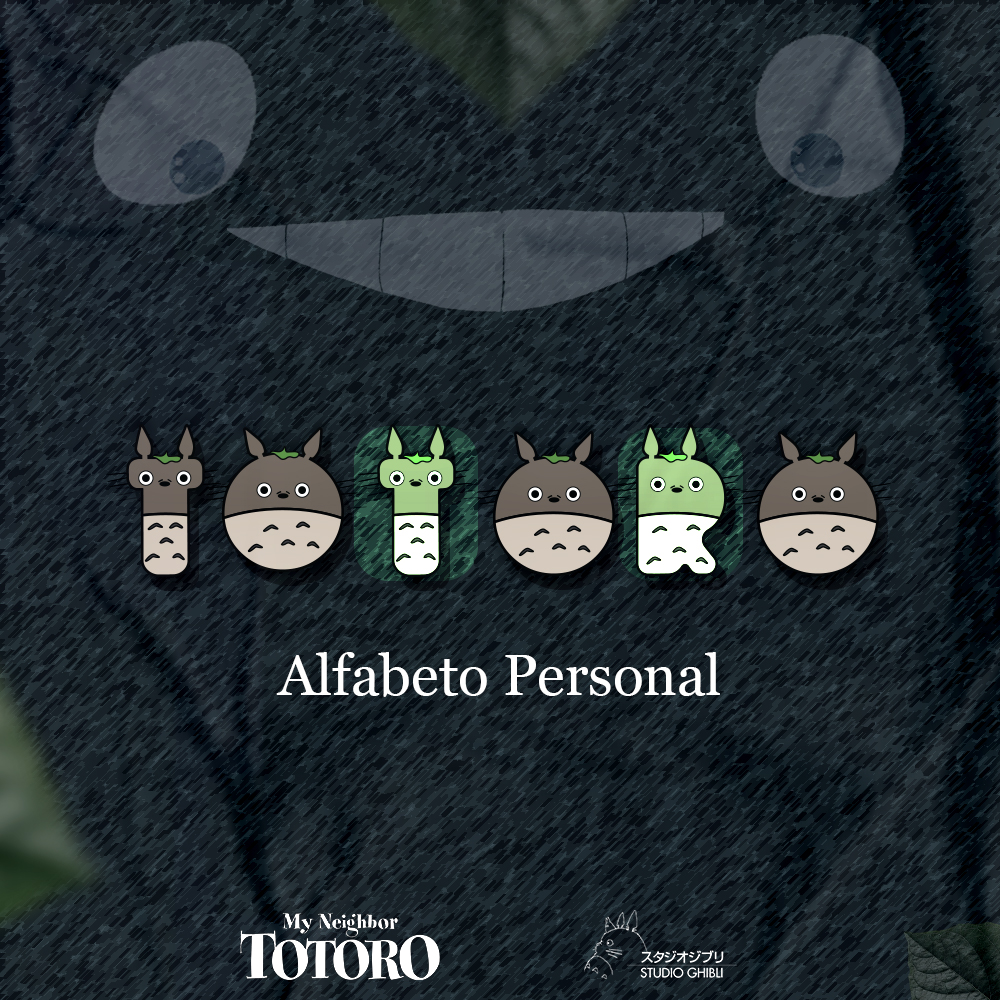 Alfabeto Personal: Totoro