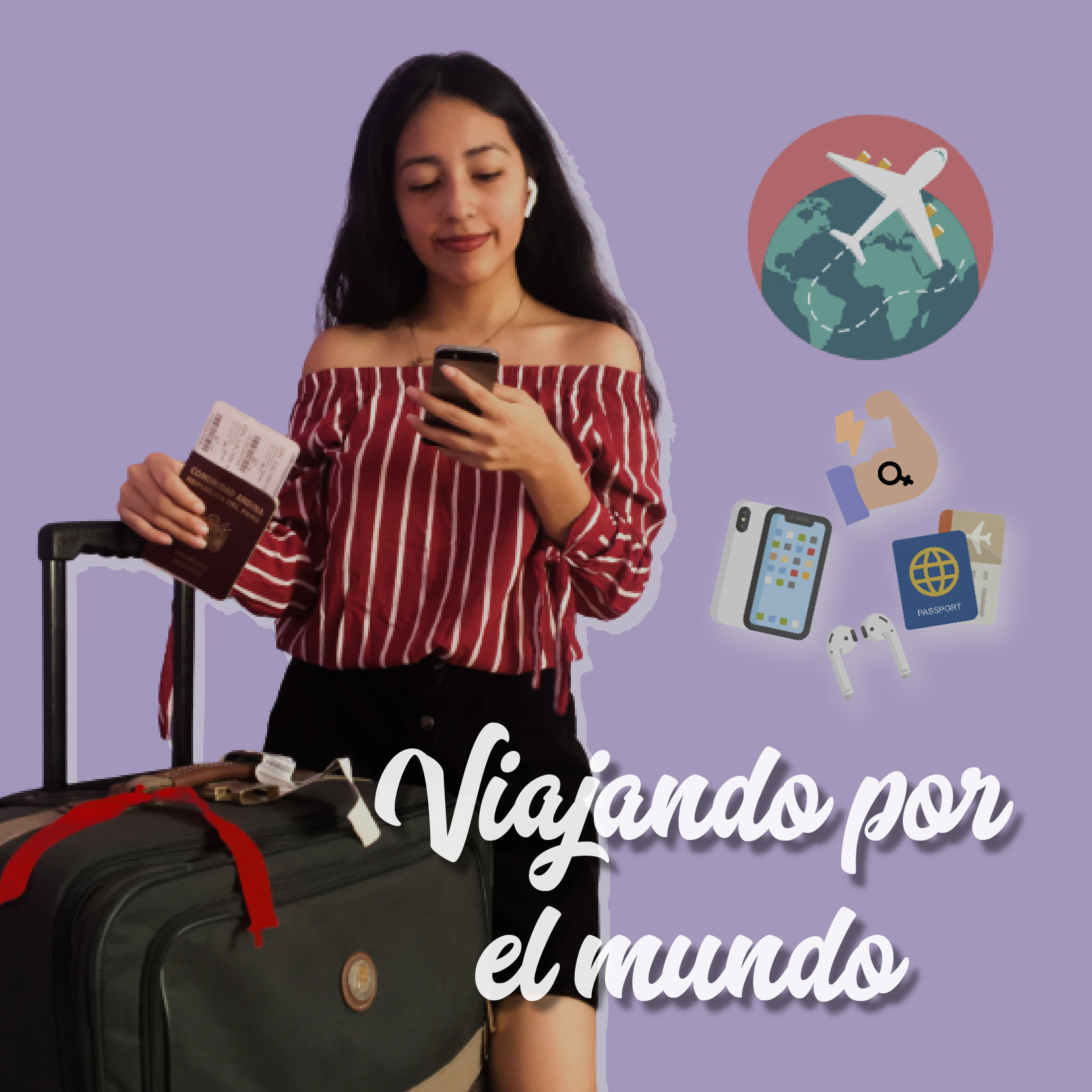 “Viajando por el mundo”- Foto personal futuro